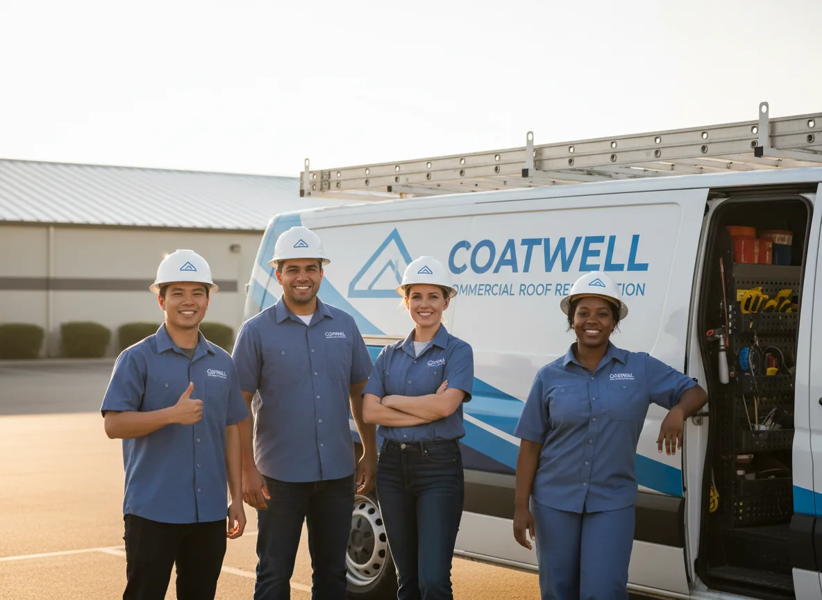 Commercial roof coating company in Eaton, NY